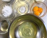 グルテンフリー§紅茶のシフォンケーキ作り方1写真