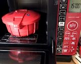 玄米(金のいぶき)の電子レンジ圧力鍋炊飯作り方3写真