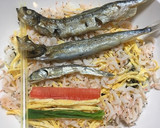 鯉のぼりのメタファーとしてのししゃも作り方20写真