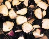 ナスと豚肉の甘辛炒め作り方1写真