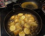 揚げ新じゃがの味噌からめ作り方3写真