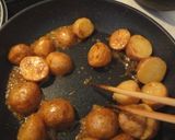 揚げ新じゃがの味噌からめ作り方5写真
