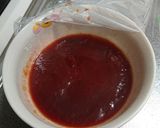簡単！ハンバーグ ソース レンジ作り方3写真