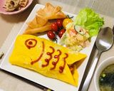 残ったご飯で簡単オムライス作り方11写真
