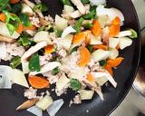 じゃがいもとひき肉のごま辛味噌炒め作り方9写真