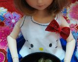 リカちゃんサイズ♡山形風玉こんにゃくꕤ*作り方3写真