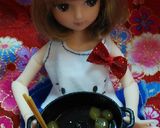 リカちゃんサイズ♡山形風玉こんにゃくꕤ*作り方4写真
