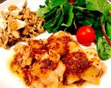 簡単カフェごはん♡ハニーマスタードチキン作り方4写真