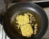 焼そばモドキ(味付即席ラーメン使用)作り方1写真