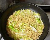 焼そばモドキ(味付即席ラーメン使用)作り方2写真