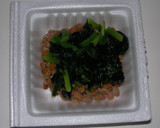 納豆のかさまし（ほうれん草編）作り方2写真