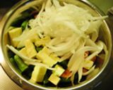 かんたん★野菜たっぷりゴマチーズサラダ作り方8写真