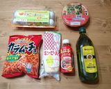 簡単！カラムーチョ×キムチのオムレツ作り方1写真
