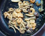 お弁当のメイン～海老の胡麻マヨ炒め作り方2写真