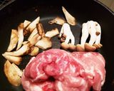 ゴボウと豚肉の続編作り方1写真