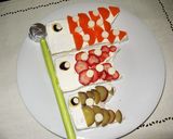 2019♡犬用♡こいのぼりケーキ♪作り方24写真