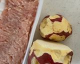 お弁当におつまみに☆甘辛さつま芋そぼろ作り方1写真