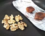 健活❀しそ香る焼き梅干しと胡桃のおにぎり作り方2写真