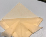 チーズ春巻き 兜 折り紙風 こどもの日作り方5写真