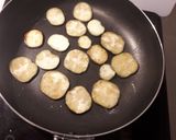帆立貝とじゃがいもとナスのポアレ作り方5写真