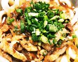 残り物焼き魚のカレーうどん作り方6写真