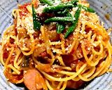 簡単♡たまねぎたっぷりトマトパスタ作り方8写真