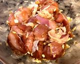 混ぜて蒸すだけ！鶏もも肉の豆豉蒸し作り方2写真