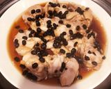 混ぜて蒸すだけ！鶏もも肉の豆豉蒸し作り方5写真