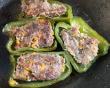 お弁当の一品^_^ピーマンの肉詰め作り方8写真