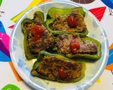 お弁当の一品^_^ピーマンの肉詰め作り方9写真