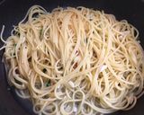 簡単 あさりの酒蒸し余りパスタ作り方2写真