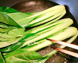 ご飯がすすむ！小松菜としらすの甘辛炒め作り方1写真