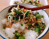 ご飯がすすむ！小松菜としらすの甘辛炒め作り方9写真