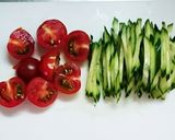 夏野菜の冷やしそうめん作り方4写真