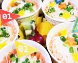 運動会お弁当　盛り付け　2018作り方2写真
