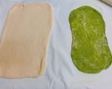 抹茶の三つ編み食パン作り方8写真