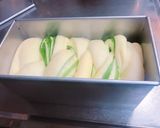 抹茶の三つ編み食パン作り方13写真