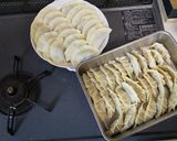 何食べ⭐️シロさんの水餃子＆焼き餃子作り方9写真