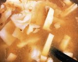 焼きキャベツの味噌汁！ゴマＷで栄養満点！作り方4写真