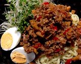 肉味噌そば作り方6写真