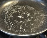 ねこのパンケーキアート作り方8写真