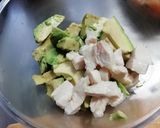 簡単すぎる(笑)鶏胸肉とアボカド。作り方4写真