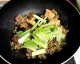 小松菜とえのきのあんかけ焼そば作り方3写真