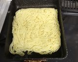 小松菜とえのきのあんかけ焼そば作り方6写真
