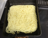 小松菜とえのきのあんかけ焼そば作り方6写真