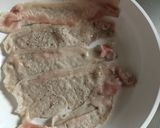 長いもと豚肉の炒め物作り方2写真