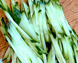 鶏皮☆簡単☆おつまみ☆材料4つ☆酢もつ風作り方2写真