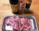 簡単！骨付き豚×鎮江黒酢煮込み作り方1写真