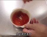 濃厚ストロベリーチョコレートプリン作り方2写真