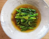 簡単一品♪　菜の花のおひたし作り方5写真